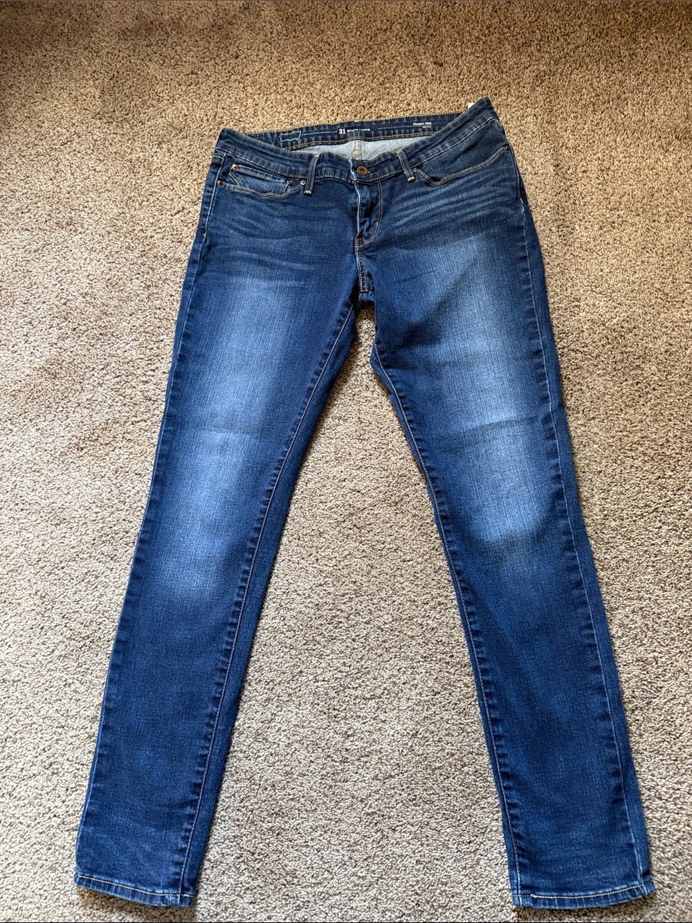 Women’s Levi’s Dark Blue Stretch Skinny Jeans